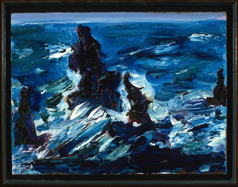 D'Harris_Crashing Waves _9x12 in Oil
